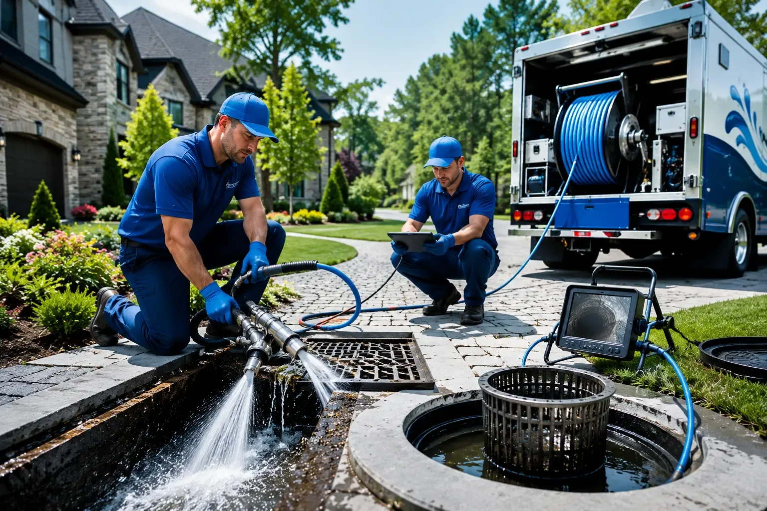 Local outdoor drain cleaning professionals in Notrees, TX